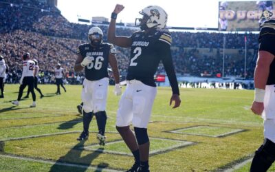 Shedeur Sanders breaks Colorado's single-season passing mark