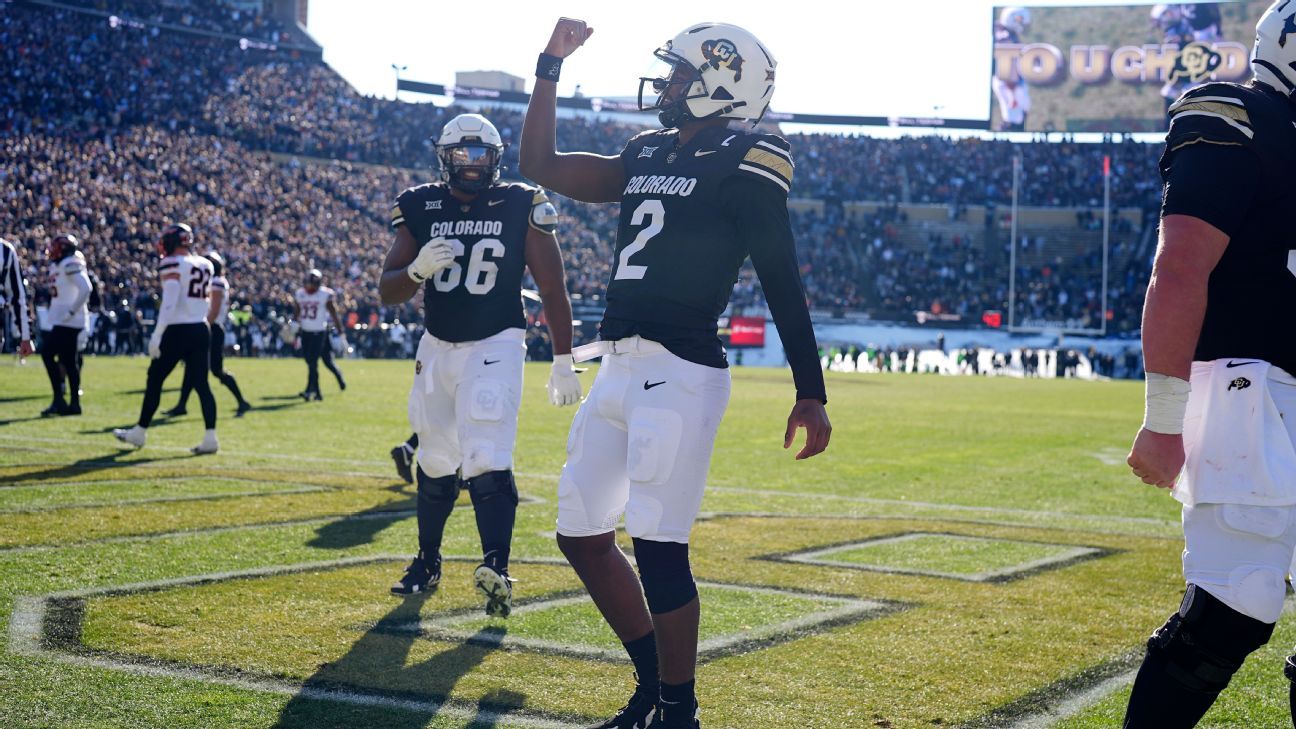 Shedeur Sanders breaks Colorado's single-season passing mark