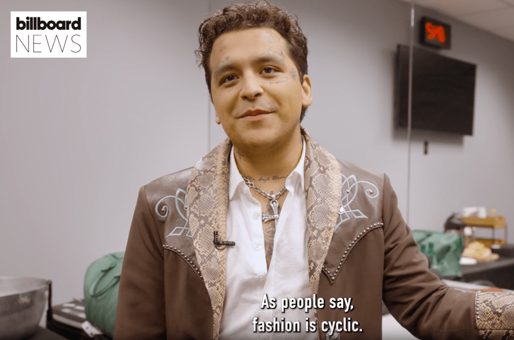 Watch Him Talk Fashion, Fans & More