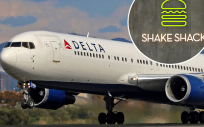 Delta Air Lines Takes In-Flight Dining to New Heights with Shake Shack Partnership