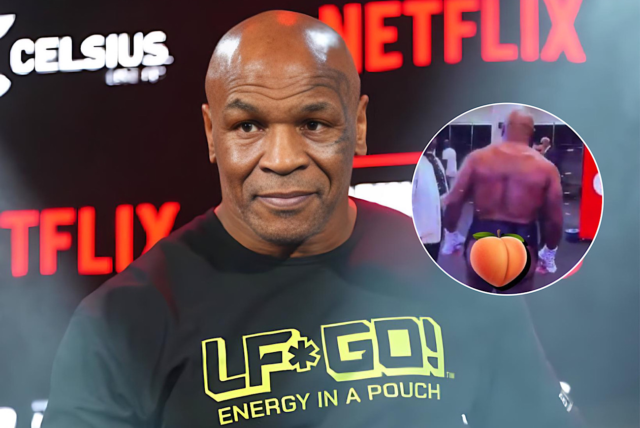 Mike Tyson Hit With Another Offer After Flaunting Cheeks On Netflix, Las Vegas Strip Club Offers $125K To Host Christmas Party While Wearing Cheeky Chaps & Banana Hammock