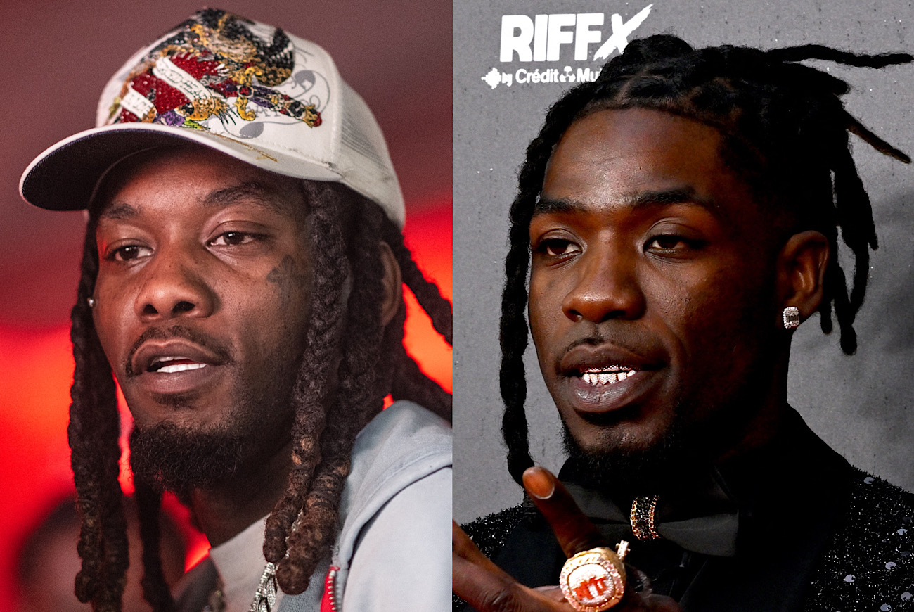 Offset And Crew Involved In Paris Street Brawl With French Rapper Gazo And His Crew