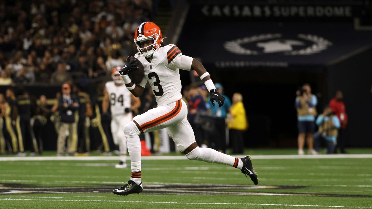 Jerry Jeudy working to reach his potential with Browns