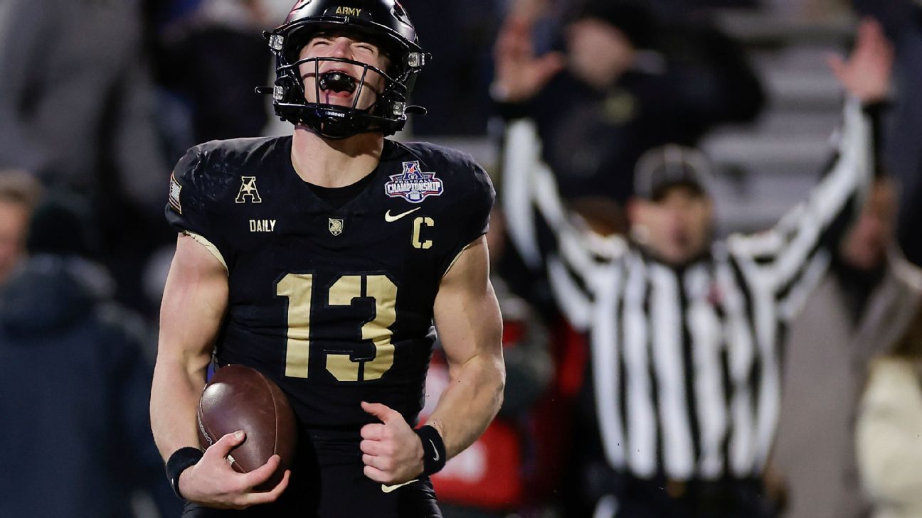 Army wins first AAC championship behind Bryson Daily's 4 TDs