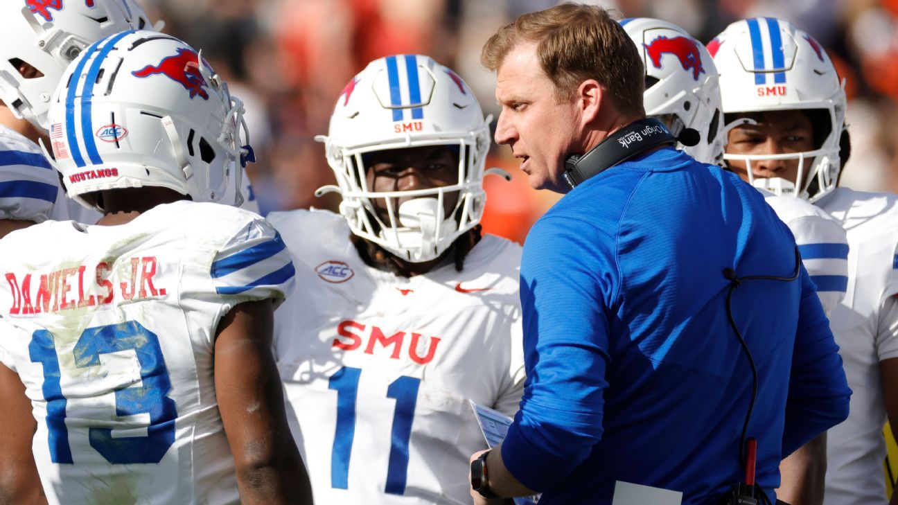 Rhett Lashlee - 'Case is closed' for No. 8 SMU to make playoff