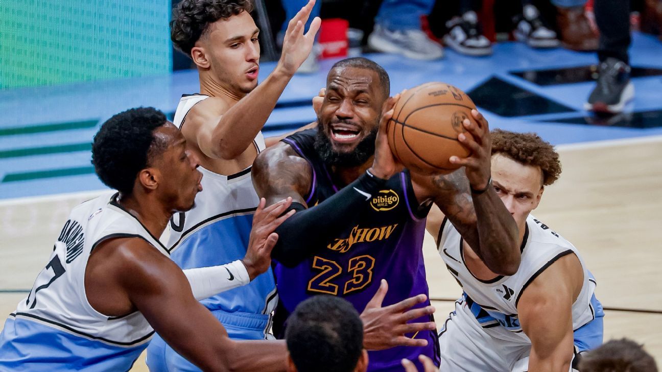 LeBron says Lakers facing test without several 'big pieces'