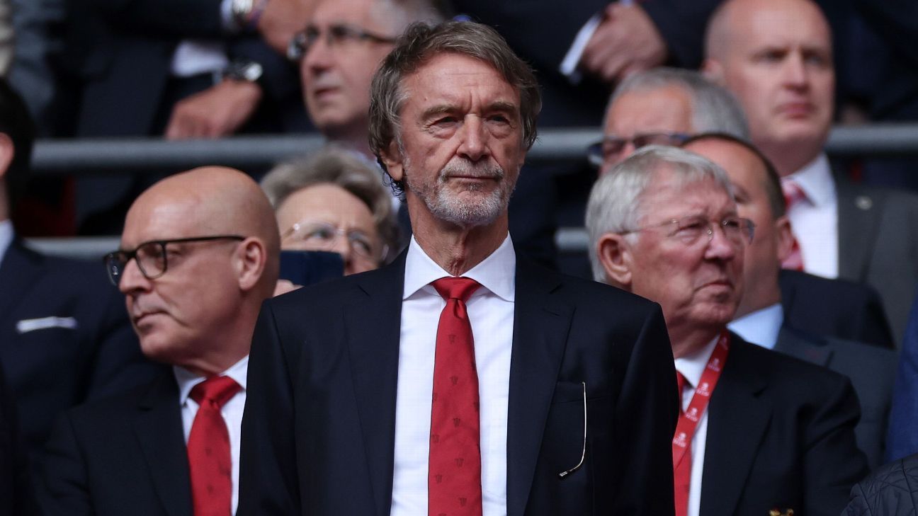 Man United are 'mediocre,' need bold calls - Sir Jim Ratcliffe