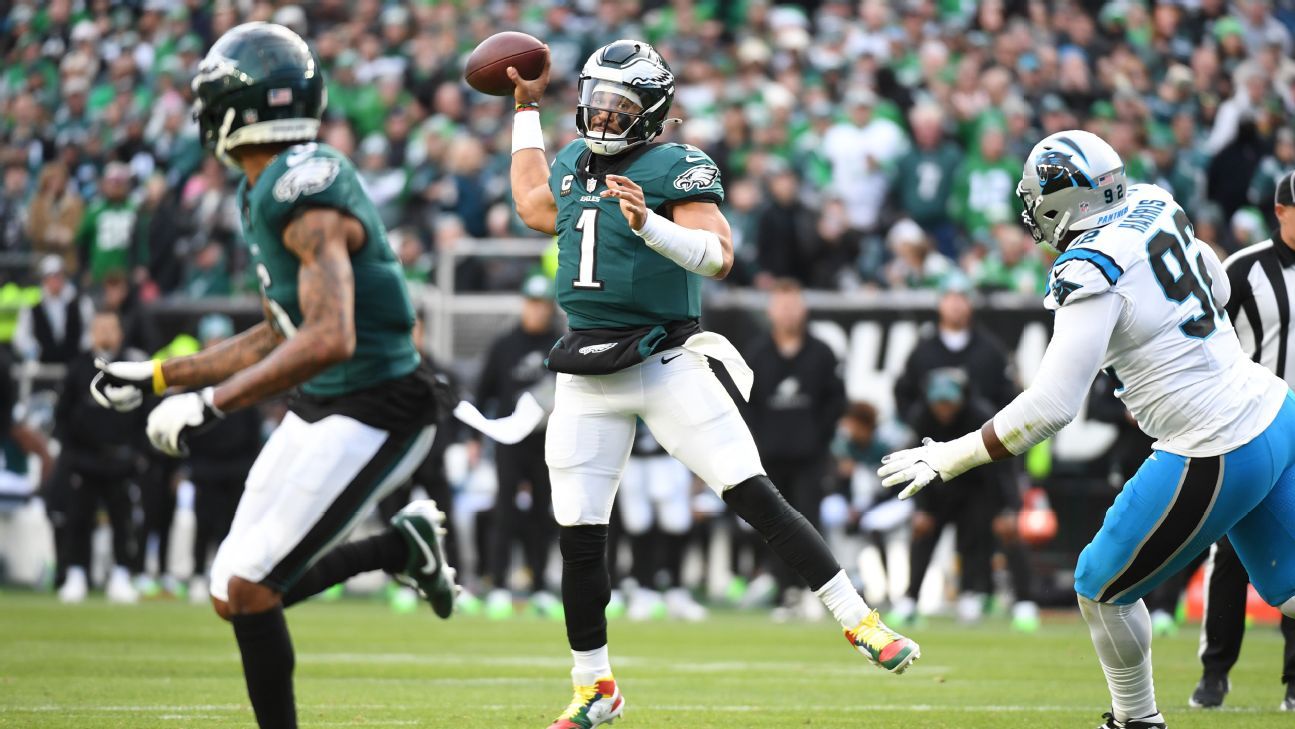 Eagles not 'on the same page' as passing attack struggles