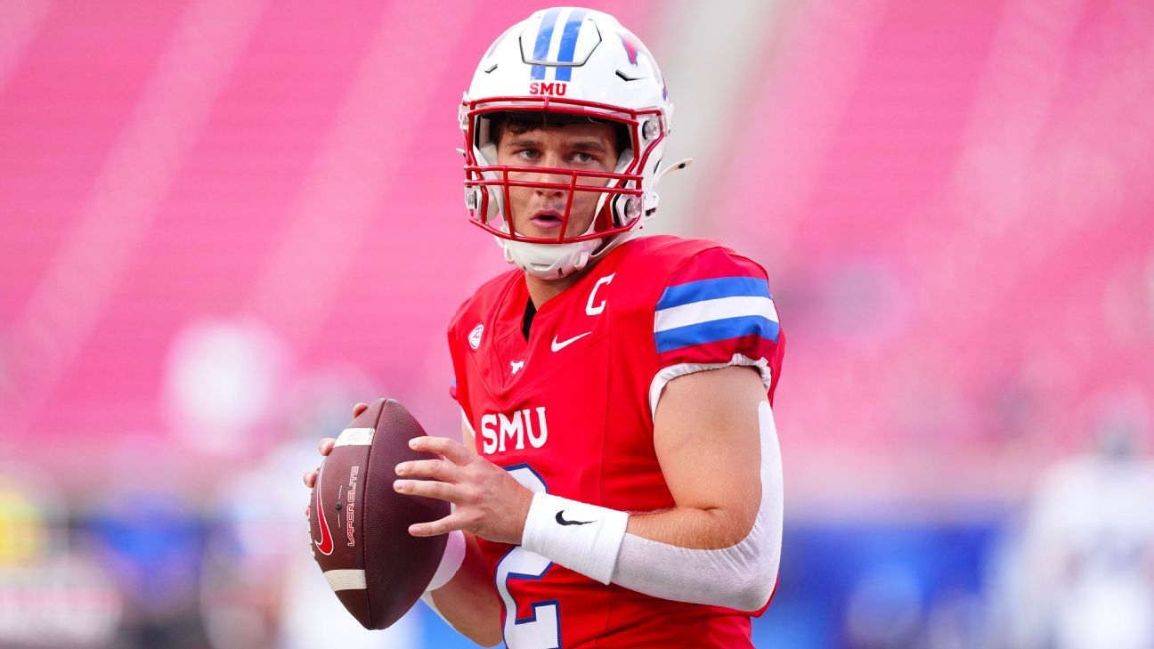 SMU QB Preston Stone entering portal, will stay through CFP