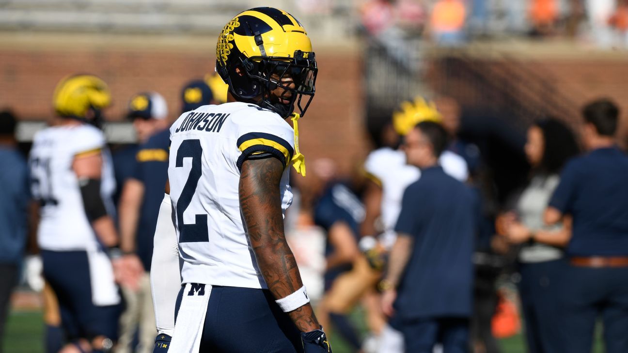 Michigan CB, No. 2 prospect Will Johnson declares for NFL draft