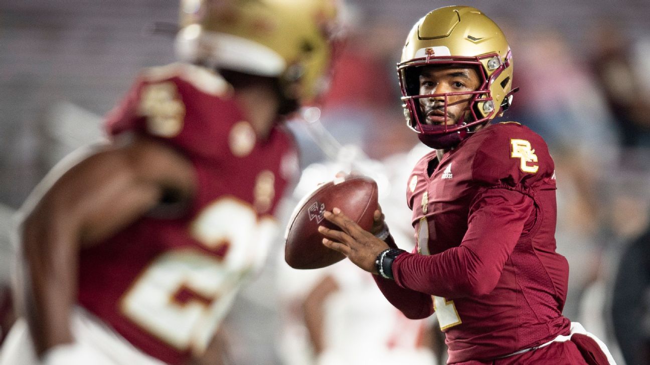 BC transfer QB Thomas Castellanos commits to Florida State