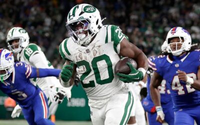 Jets expect RB Breece Hall (knee) back against Jaguars