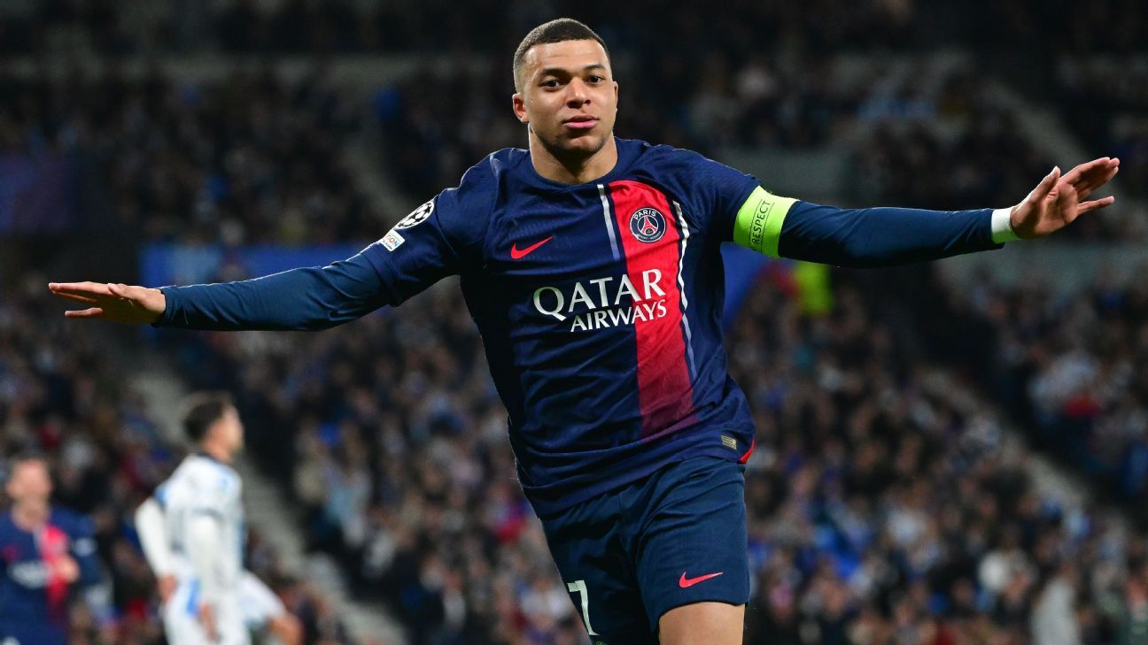 Kylian Mbappé wins France Football prize for 2023-24 season