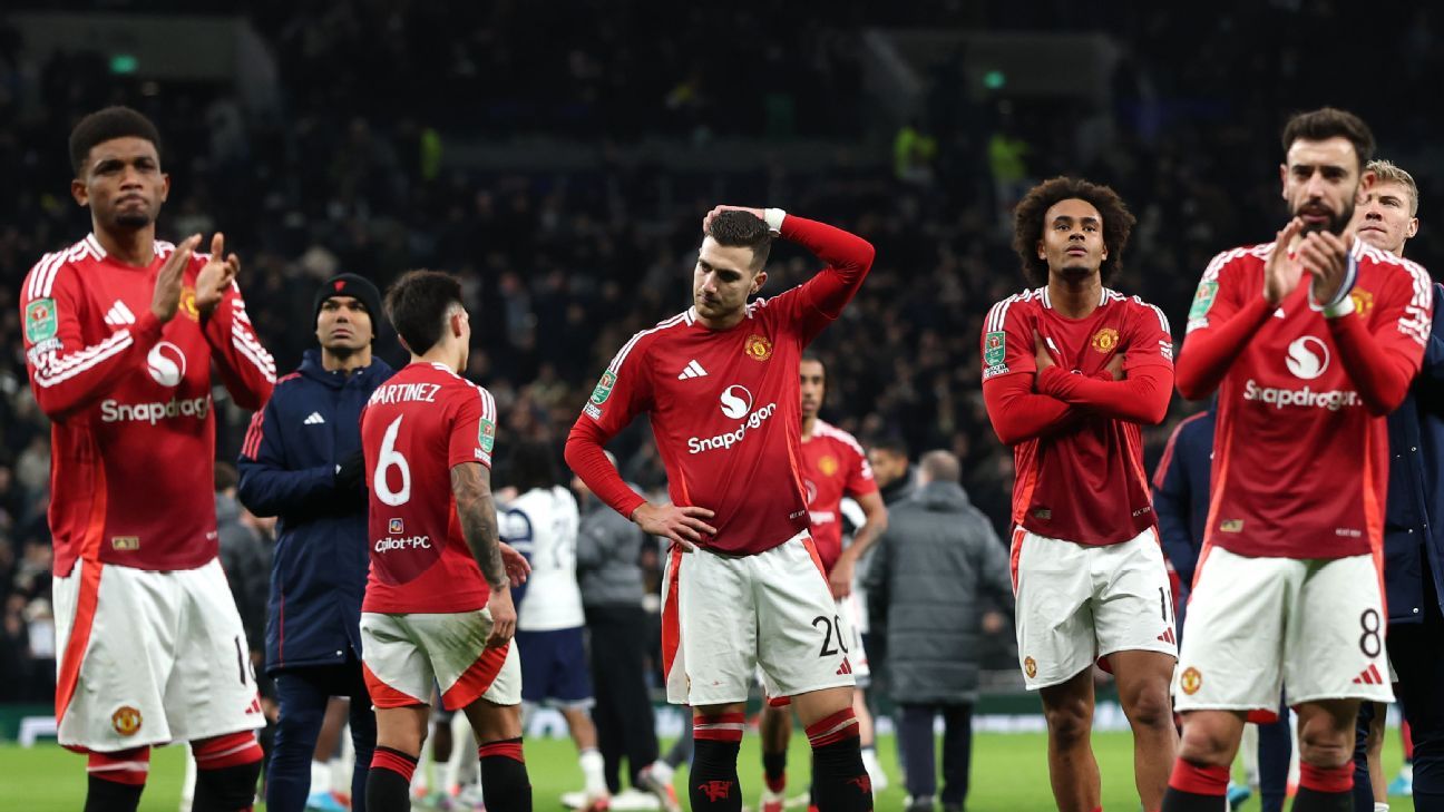 Man United's poor defending boosts Tottenham in Carabao Cup