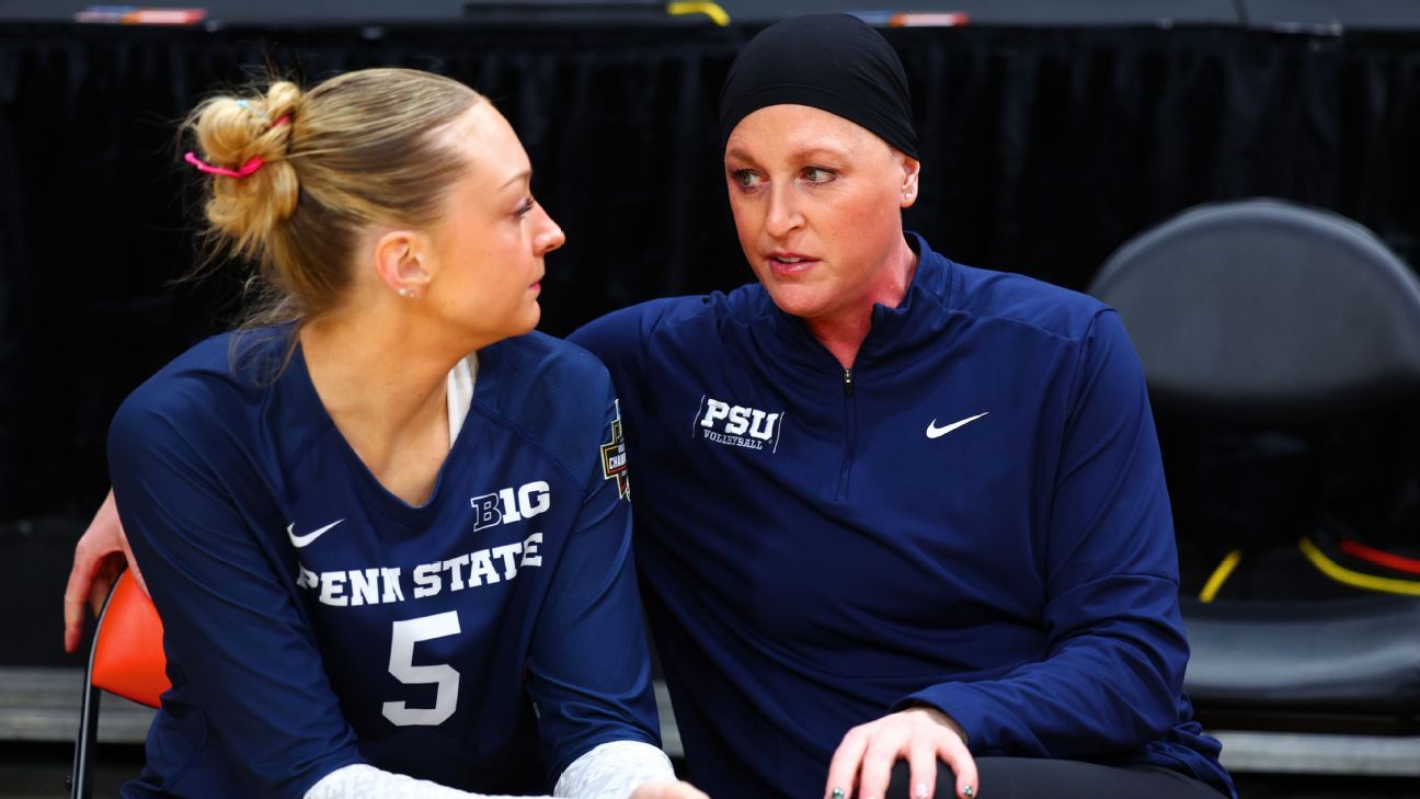 PSU coach Katie Schumacher-Cawley perseveres through cancer