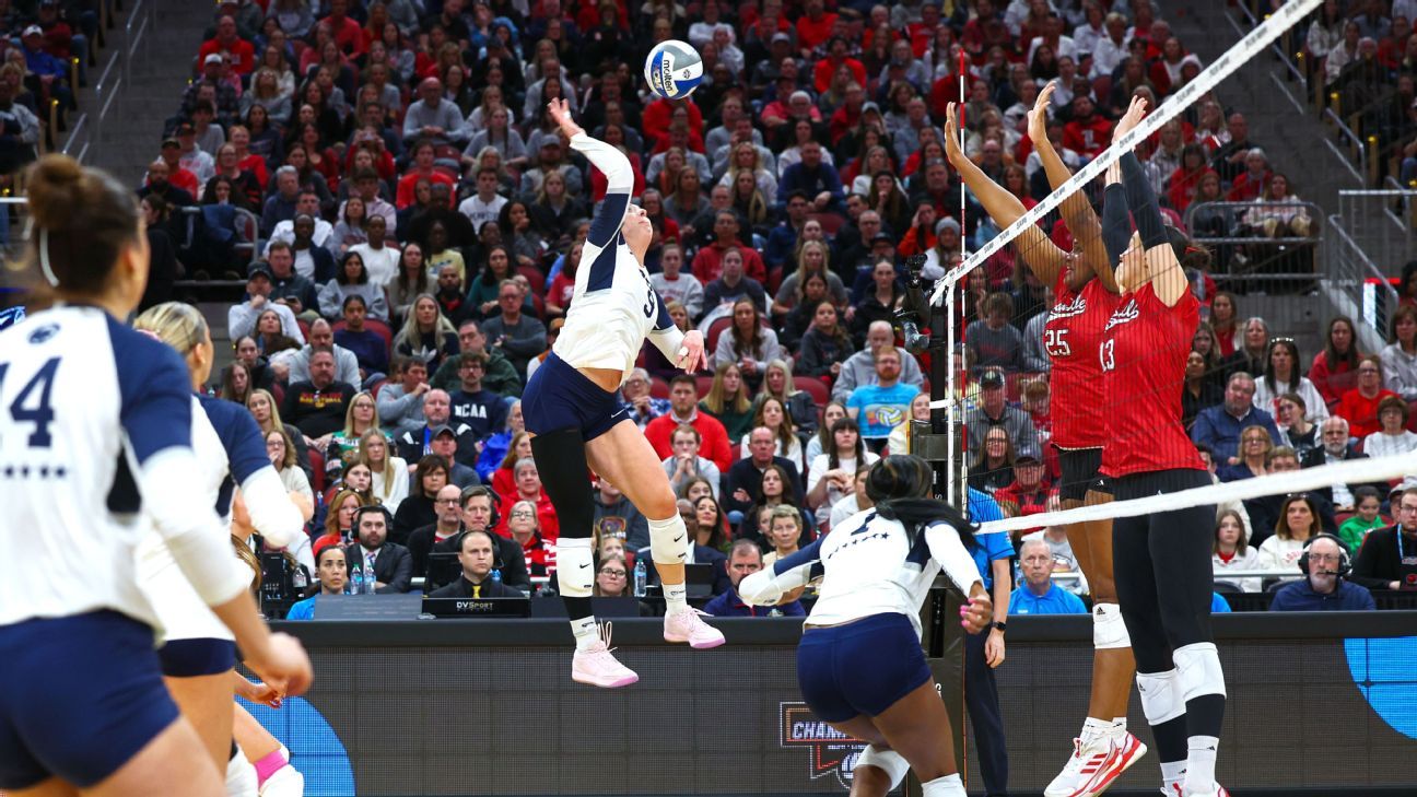 NCAA volleyball stars close careers in contrasting fashion