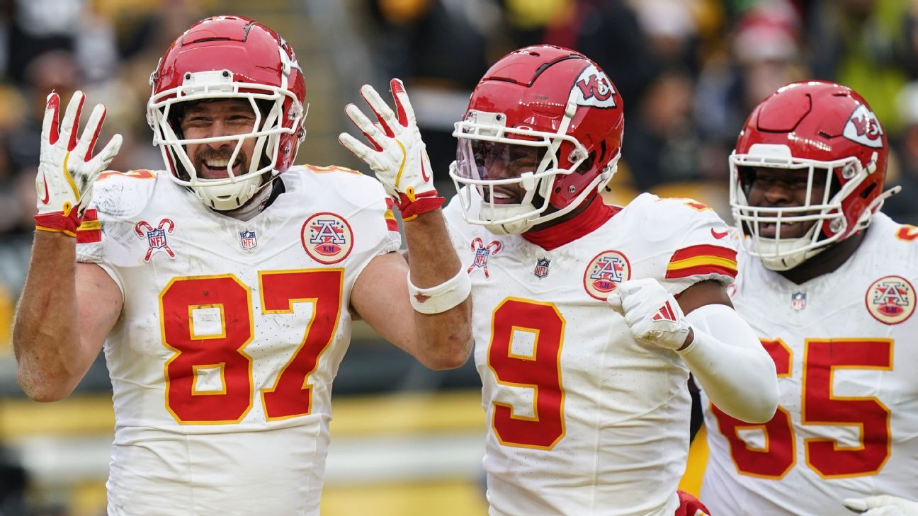 Chiefs handle Steelers, capture AFC's top seed