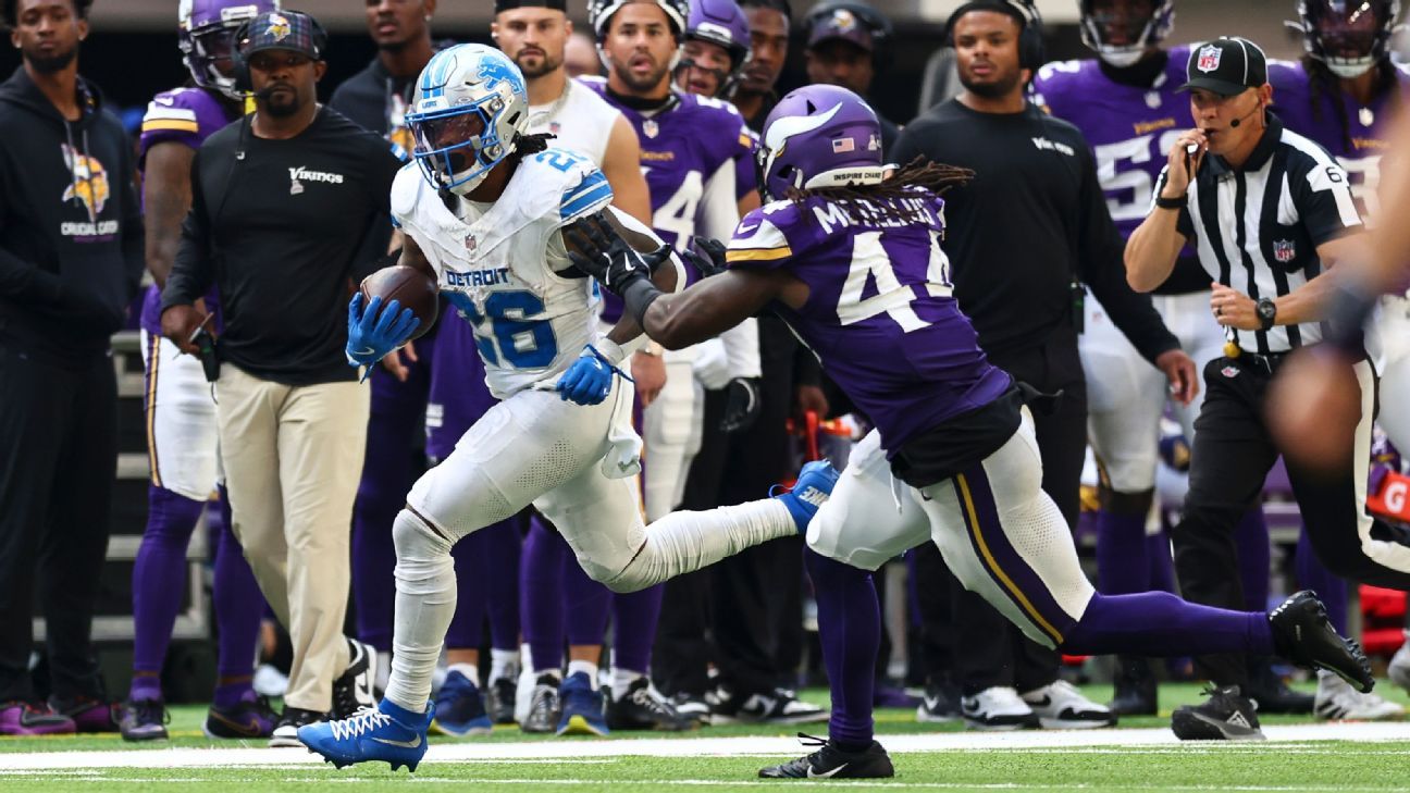 Lions, Vikings to battle for NFC's No. 1 seed, 1st-round bye