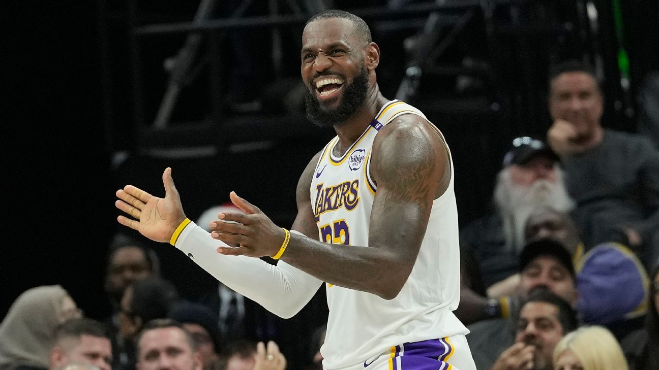 LeBron James set to become first NBA player to suit up as teen and in 40s