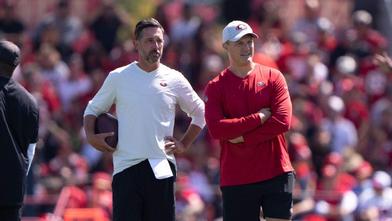 49ers owner says Kyle Shanahan, John Lynch 'are not going anywhere'