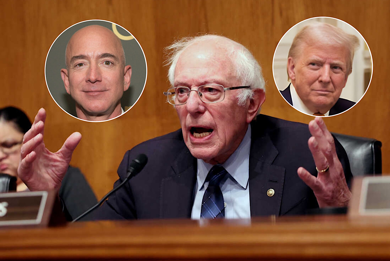 Bernie Sanders Blasts Jeff Bezos For Attending Donald Trump Dinner As Amazon Workers Go On Strike At 7 Facilities In California, Georgia, Illinois, And New York