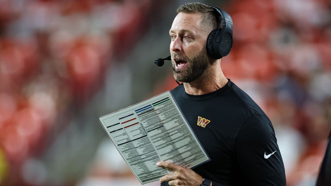 Commanders' Kliff Kingsbury would like to be HC again 'at some point'