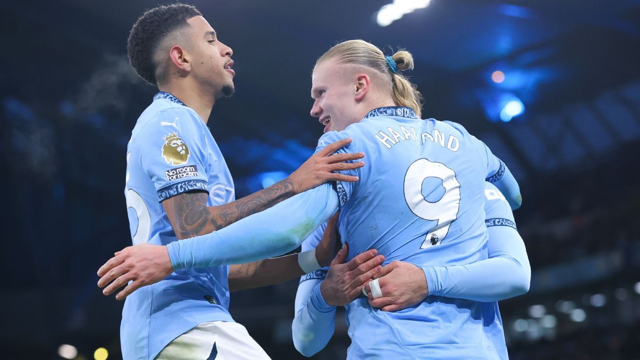 Savinho and Haaland give Man City hope for 2025