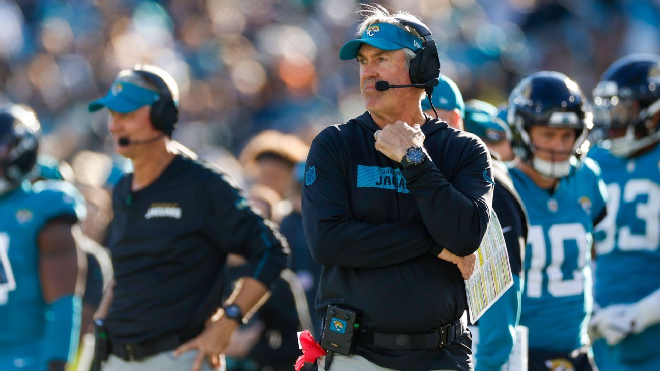 Jaguars fire coach Doug Pederson, keep GM Trent Baalke after 4-13 season