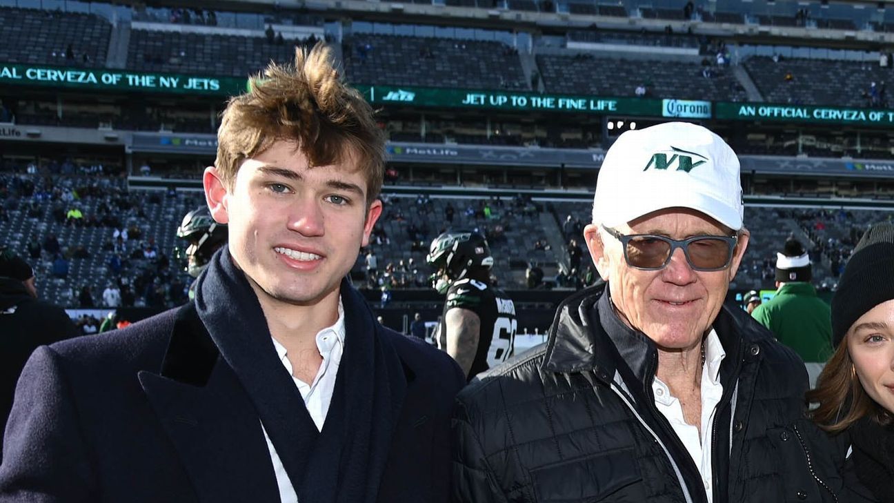 Jets owner Woody Johnson says teenage son Brick has 'no role' with team