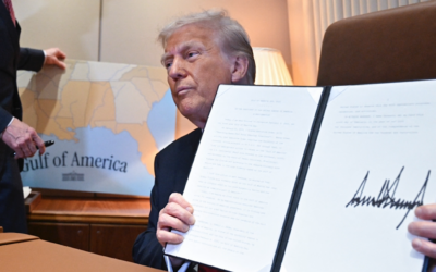 Google Officially Changes The Gulf Of Mexico To Show The Gulf Of America On Maps As Donald Trump Declares February 9 'Gulf Of America Day'
