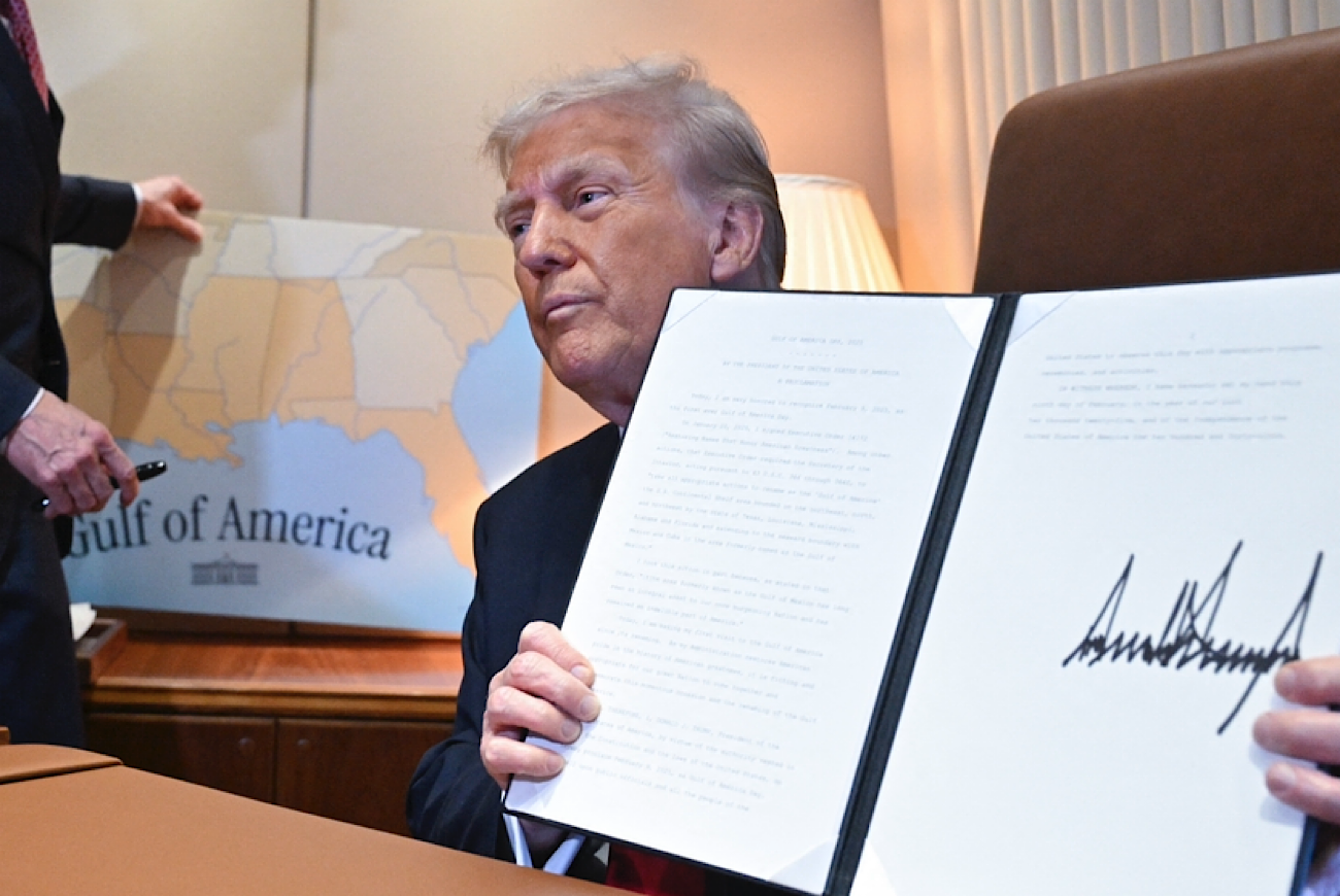 Google Officially Changes The Gulf Of Mexico To Show The Gulf Of America On Maps As Donald Trump Declares February 9 'Gulf Of America Day'