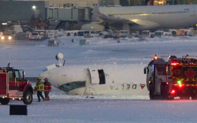 New Video Shows Scary Delta Flight Crash at Toronto Airport, People Evacuating: “Put Your Phones Away!”