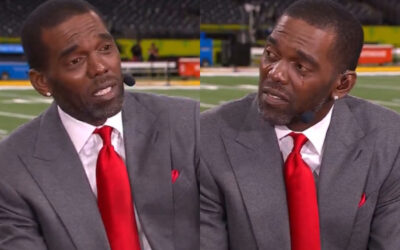 Randy Moss Gets Emotional During ESPN • Hollywood Unlocked