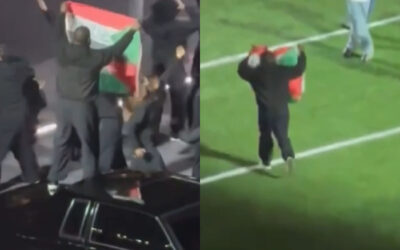 Protester Gets Banned From NFL Venues • Hollywood Unlocked