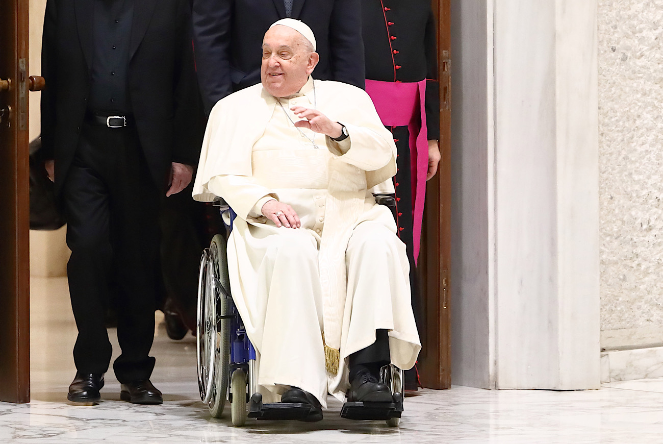 Pope Francis Shares First Message After Vatican Reveals He's Been Hospitalized For 2 Weeks In Critical Condition After Suffering ‘Respiratory Crisis’ 