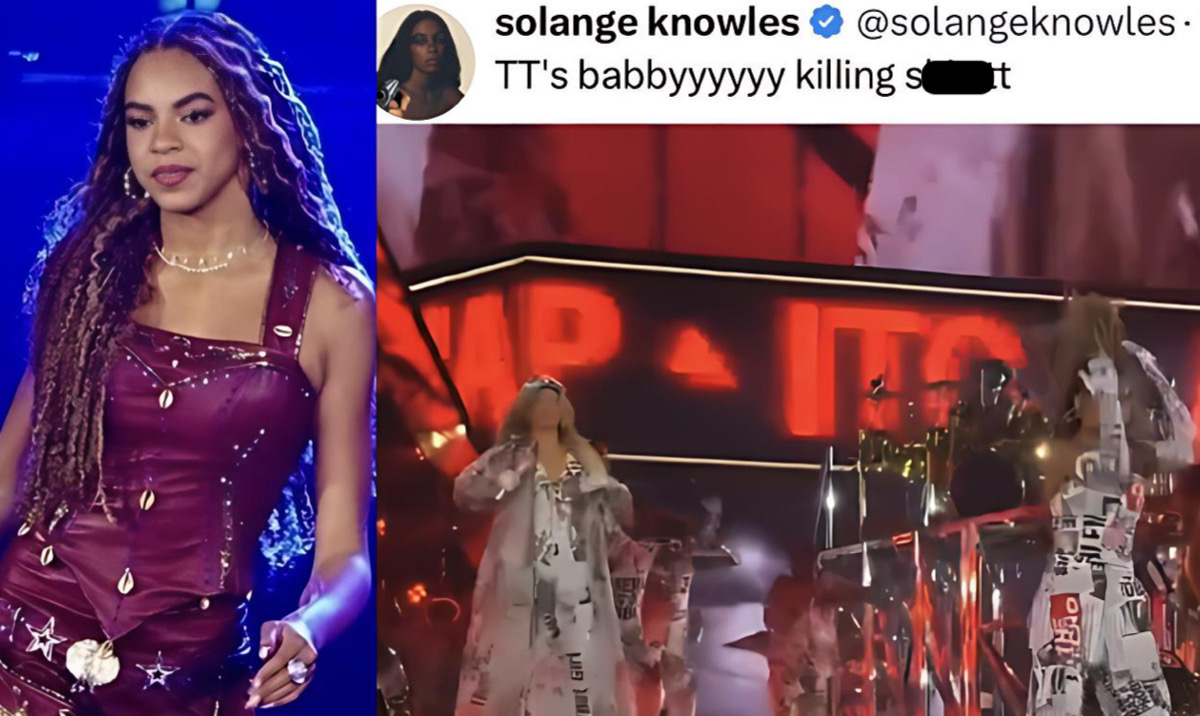 Social Media Can’t Get Over Blue Ivy Stealing The Show During Opening Night Of Cowboy Carter Tour • Hollywood Unlocked