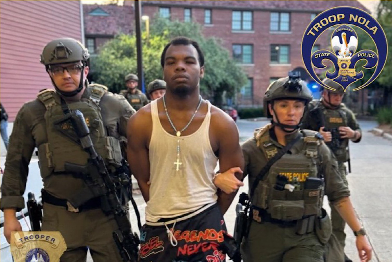 Corey Boyd Becomes Fifth Escaped Inmate Captured In Viral New Orleans Jail Break, 5 More Still On The Run