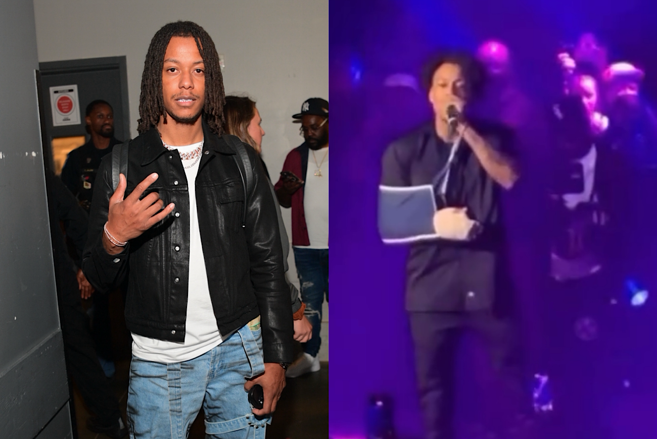 Skilla Baby Surprises Fans At 42 Dugg Show 2 Days After Being Shot Multiple Times In Detroit Drive-By Shooting