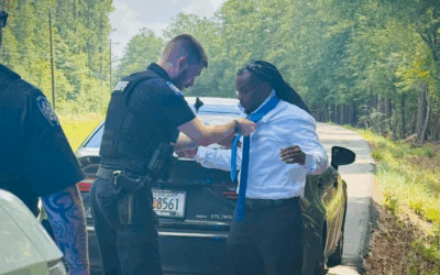 Louisiana Sheriff’s Deputy Helps Speeding Driver With Necktie After Learning He Was Headed To Funeral