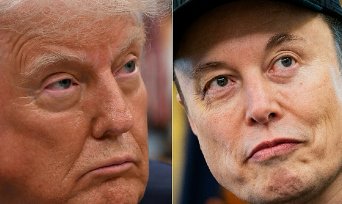 Oop! Donald Trump says he will ‘take a look’ at deporting Elon Musk as feud reaches new height