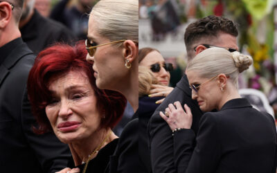 Ozzy Osbourne Funeral: Sharon Osbourne And Family Breaks Down During Emotional Procession Through Birmingham