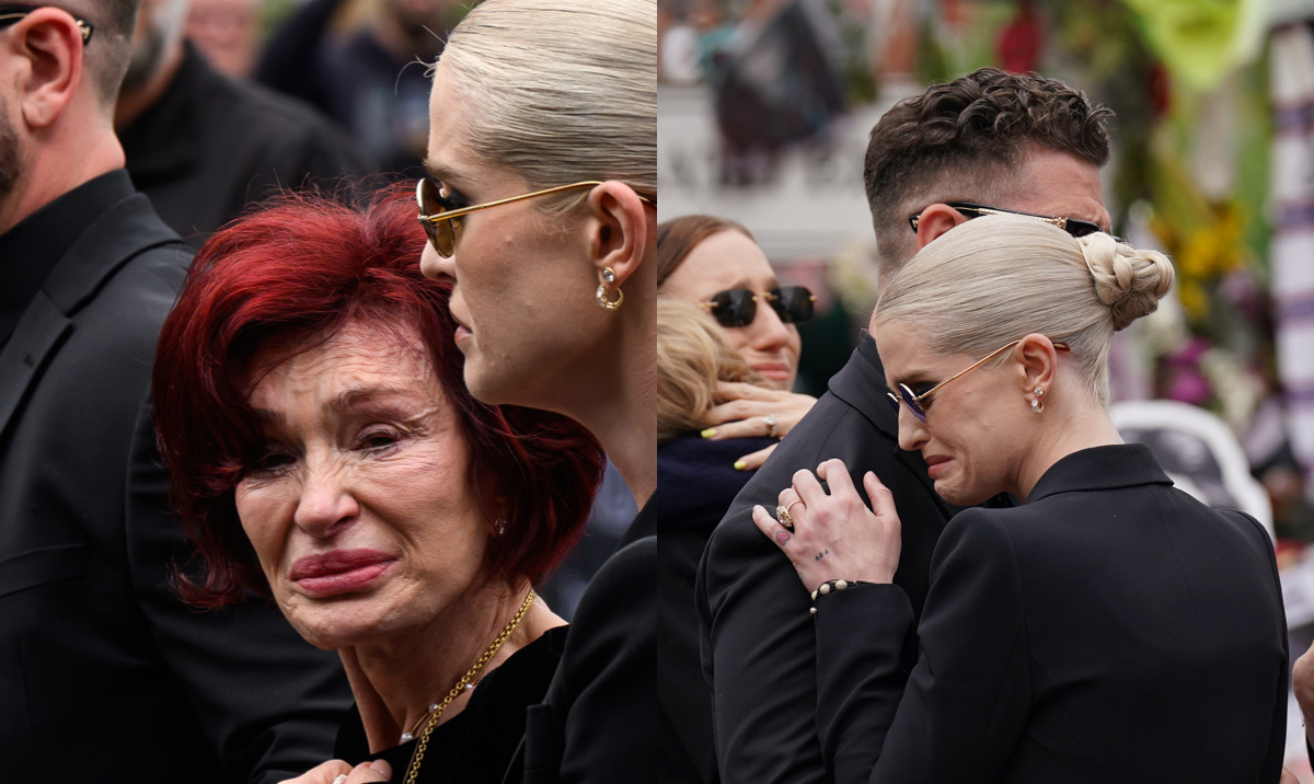 Ozzy Osbourne Funeral: Sharon Osbourne And Family Breaks Down During Emotional Procession Through Birmingham