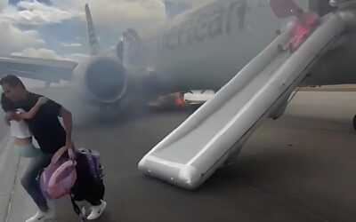 One Injured After American Airlines Plane Catches Fire During Takeoff At Denver Airport, Second Time An AA Plane Caught Fire In Colorado This Year