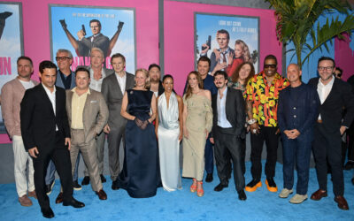 NYC Lights Up For Star-Studded ‘The Naked Gun’ Premiere Featuring Liam Neeson, Busta Rhymes, and Pamela Anderson • Hollywood Unlocked