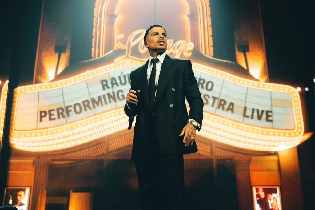 Rauw Alejandro Becomes Skull for 'Cosa Nuestra' Show in Mexico