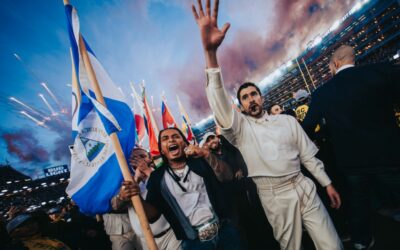 Viral Flag Holder Talks Bad Bunny Super Bowl Halftime Show, Nicaragua
